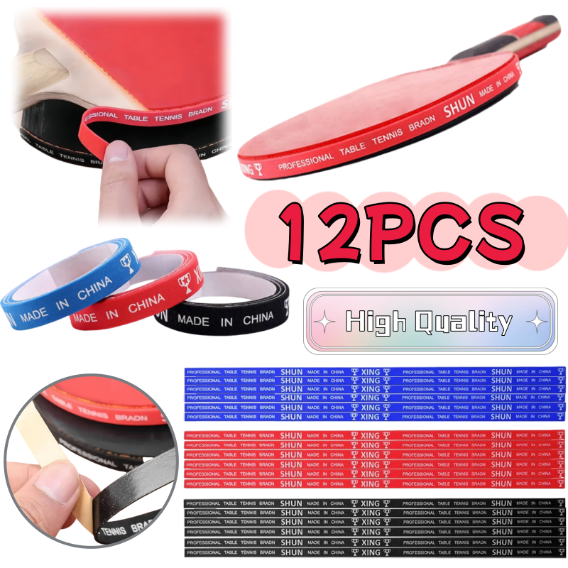 Table Tennis Bat - 1/6/12Pcs Thickened Table Tennis Racket Edge