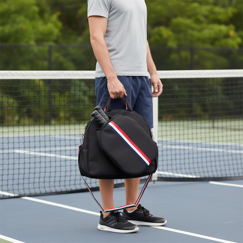 Table Tennis Men - Multi-Sport Equipment Backpack Adjustable Paddle Bag