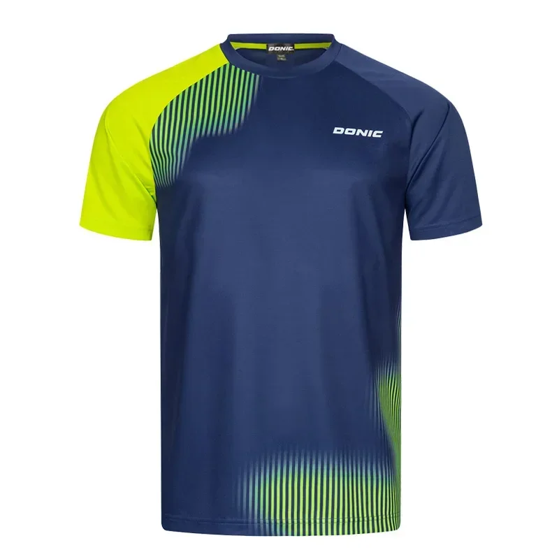 Table Tennis Shorts - Men Table Tennis T-Shirt Undercurrent Pattern