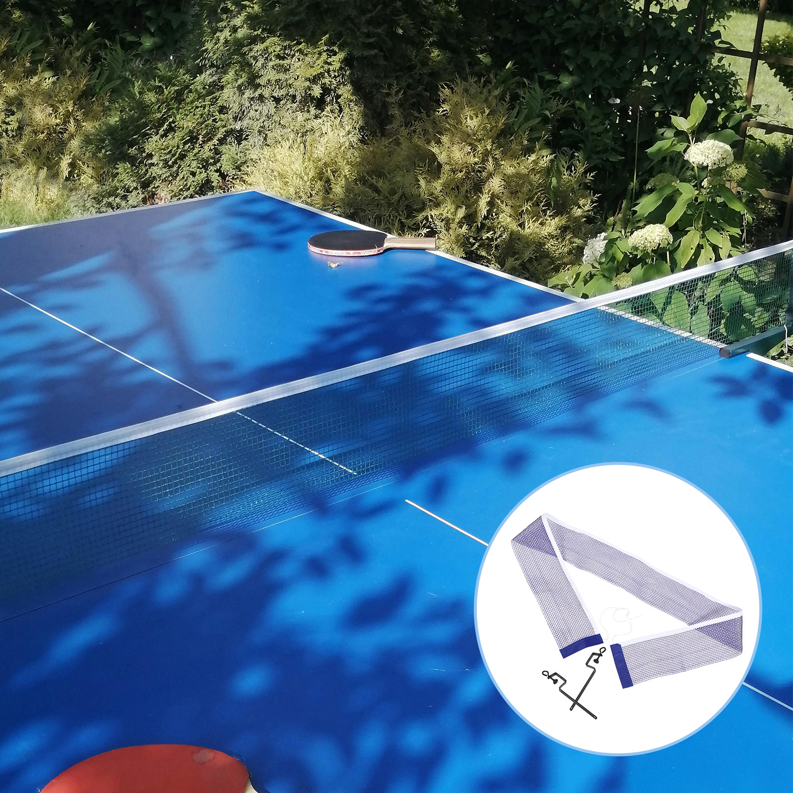 Table Tennis Net Set - Portable Table Tennis Net and Post