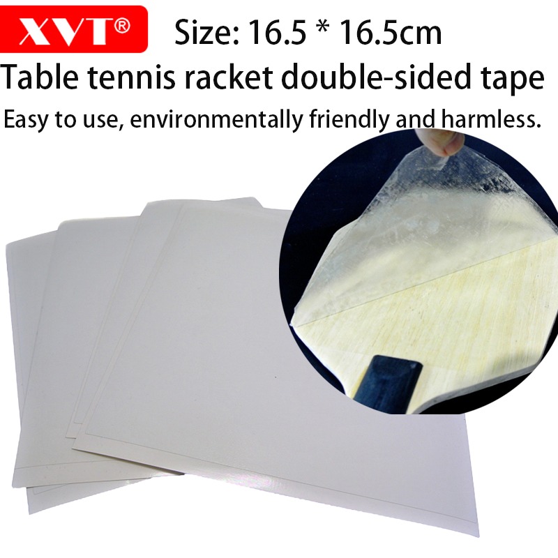 Table Tennis Bat - 2/4/8/10/20 PCS Double-sided Adhesive Paper Glue