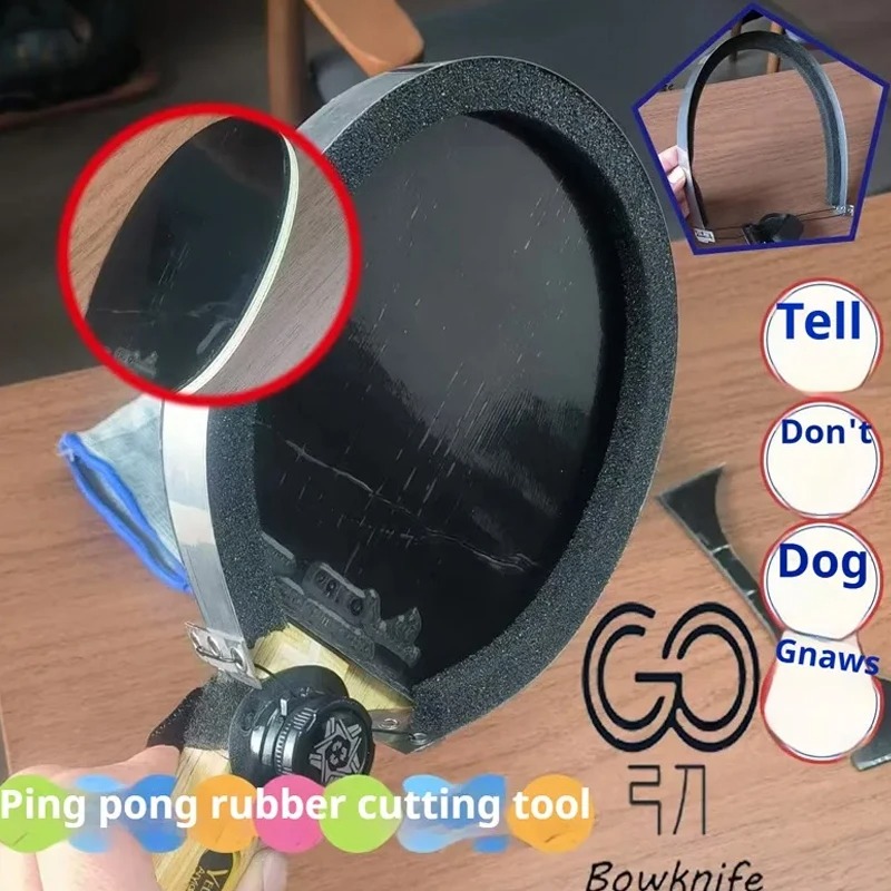 Table Tennis Rubber Manual Cut - огляд і ціна Table Tennis Equipment