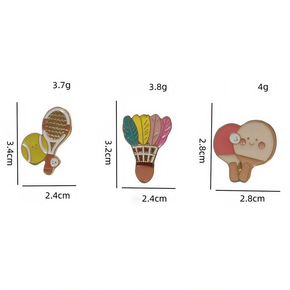 Zinc Alloy Brooches Stylish Ba - огляд і ціна Table Tennis Kit Bag