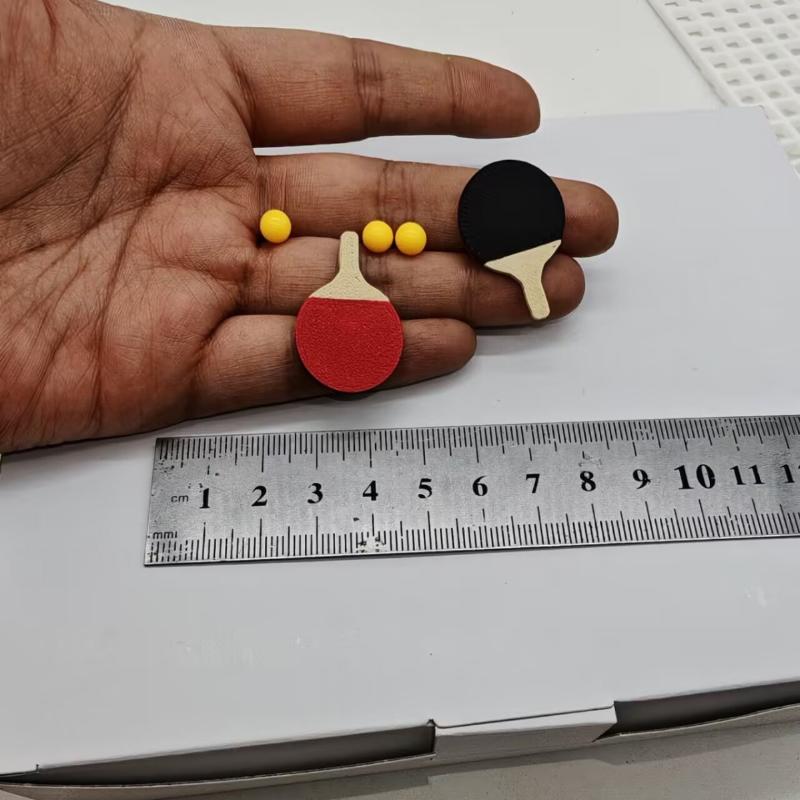 1Set Dollhouse Miniature Ping  - огляд і ціна Table Tennis Bat