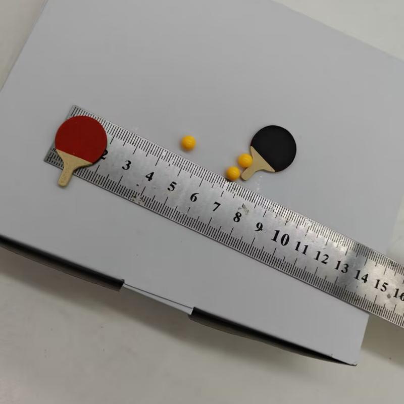 1Set Dollhouse Miniature Ping  - огляд і ціна Table Tennis Bat