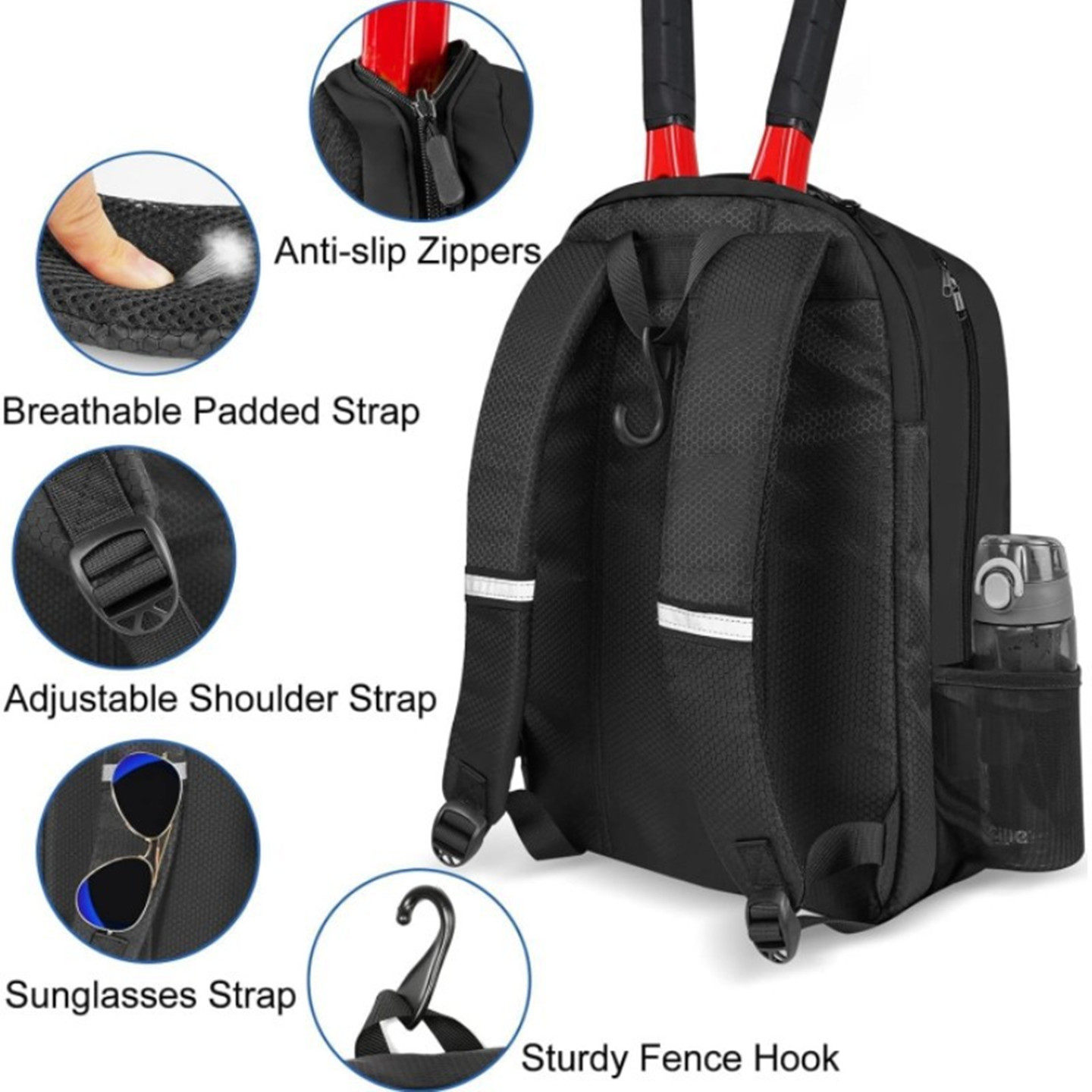 Tennis Backpack Large Capacity - огляд і ціна Table Tennis Kit Bag