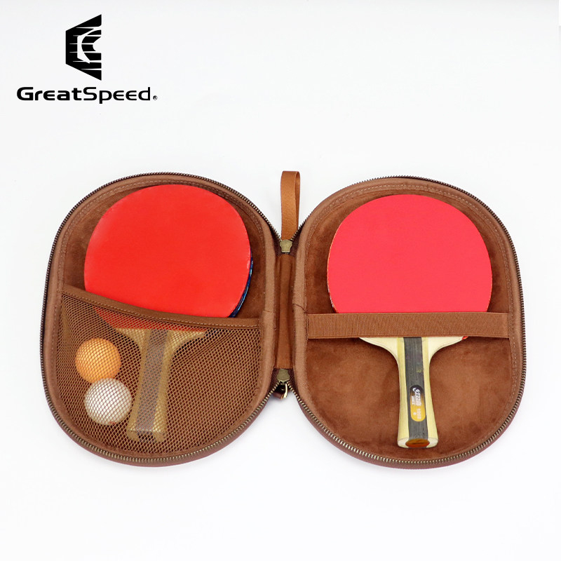 Top-grain Leather Table Tennis - огляд і ціна Table Tennis Kit Bag