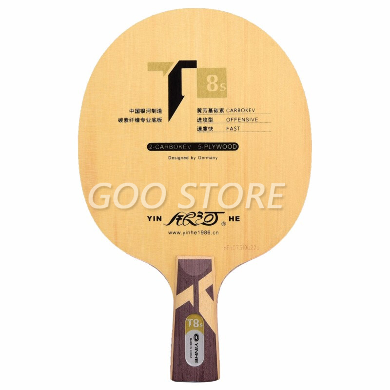 Genuine yinhe Galaxy T-8S T8S  - огляд і ціна Table Tennis Review