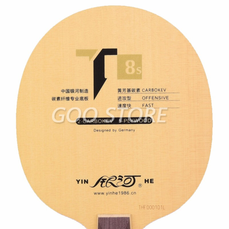 Genuine yinhe Galaxy T-8S T8S  - огляд і ціна Table Tennis Review