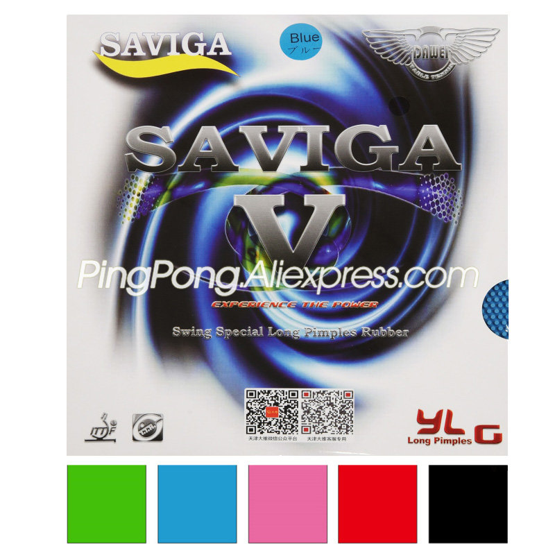 Colorful DAWEI SAVIGA V Pips-l - огляд і ціна Table Tennis Forehand