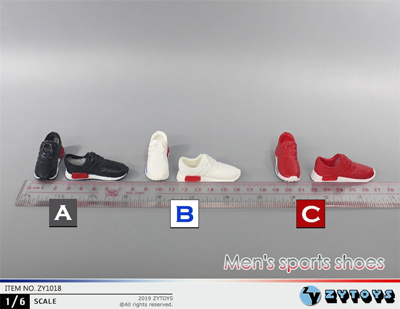 1/6 Men Soldier Sneakers Shoes - огляд і ціна Table Tennis Men