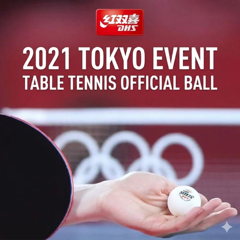 6pcs Original DHS WTT Ping Pon - огляд і ціна Table Tennis Zlc