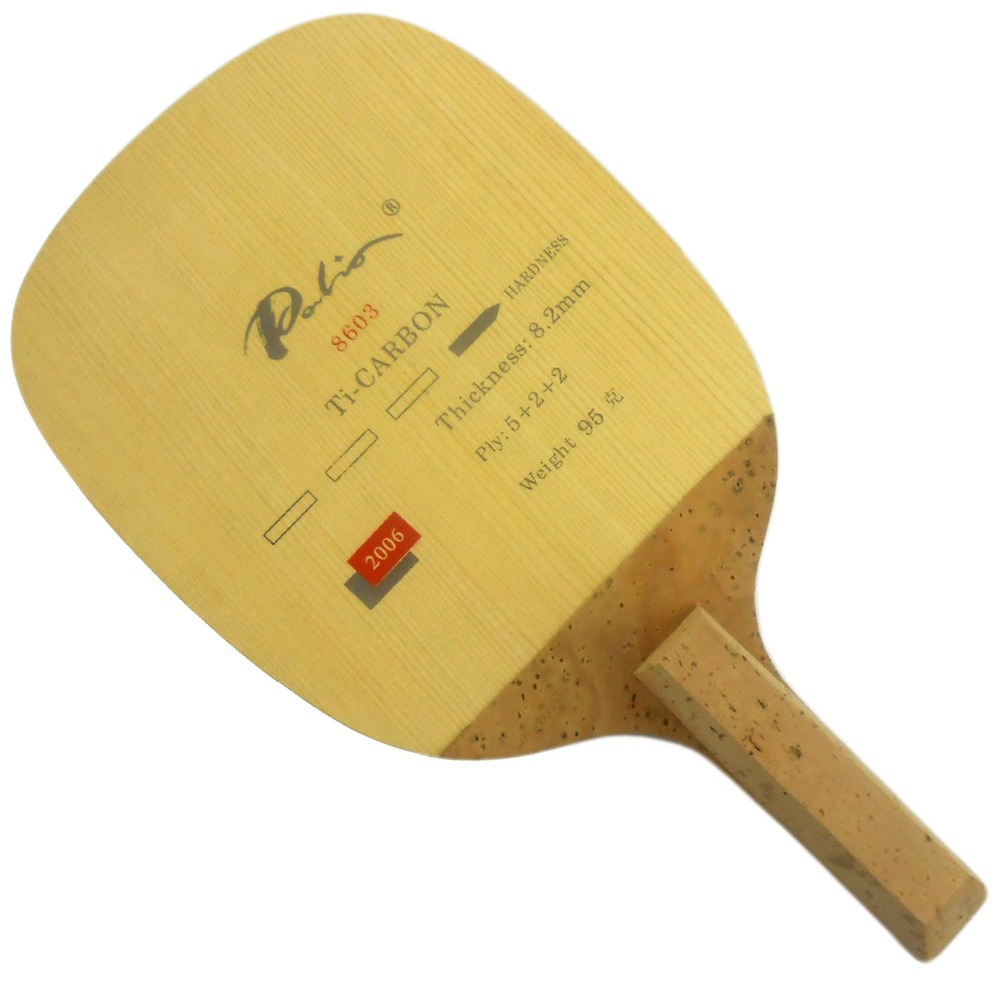 PALIO 8603 Carbon Titanium Tab - огляд і ціна Table Tennis Forehand