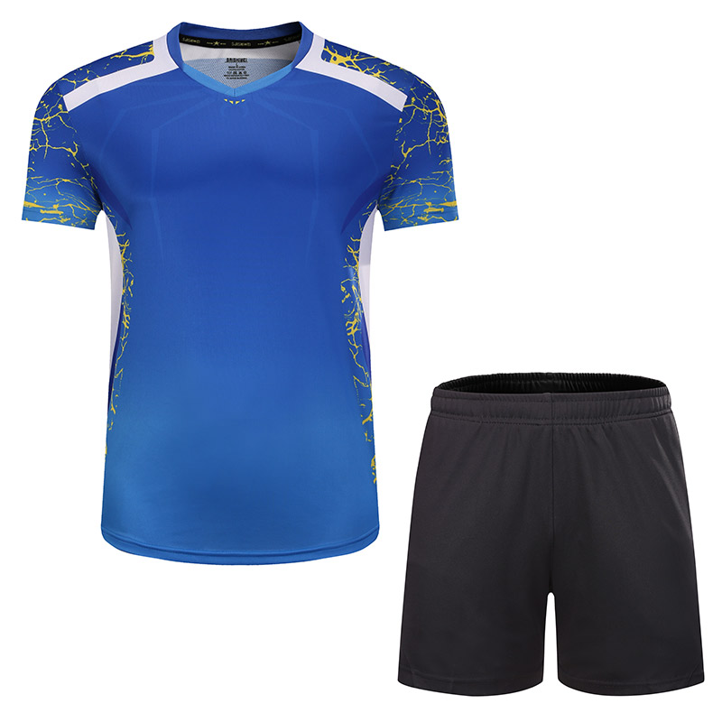 New Men Women Tennis T Shirt   - огляд і ціна Table Tennis Shorts