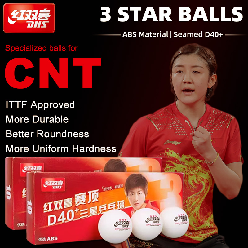 DHS D40+ DJ40+ Ping Pong Balls - огляд і ціна Table Tennis How To Play