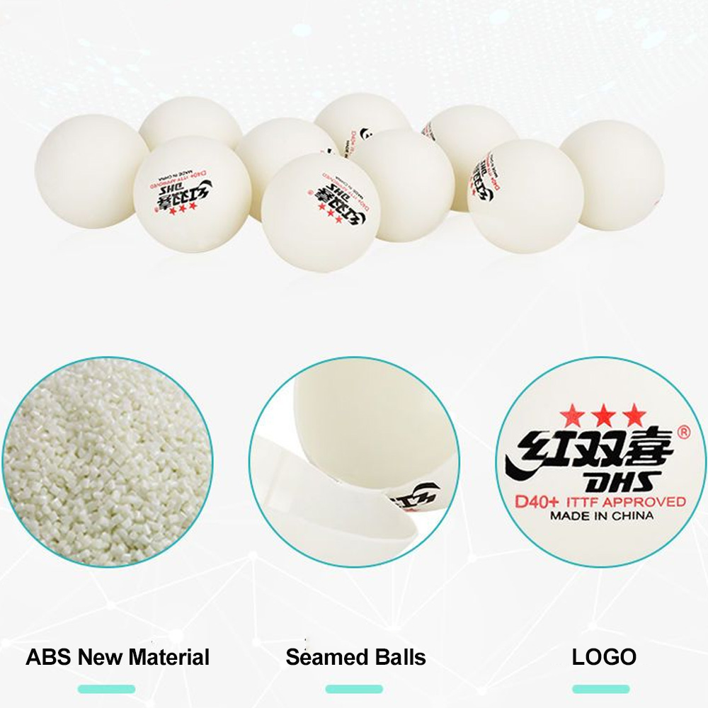 DHS D40+ DJ40+ Ping Pong Balls - огляд і ціна Table Tennis How To Play