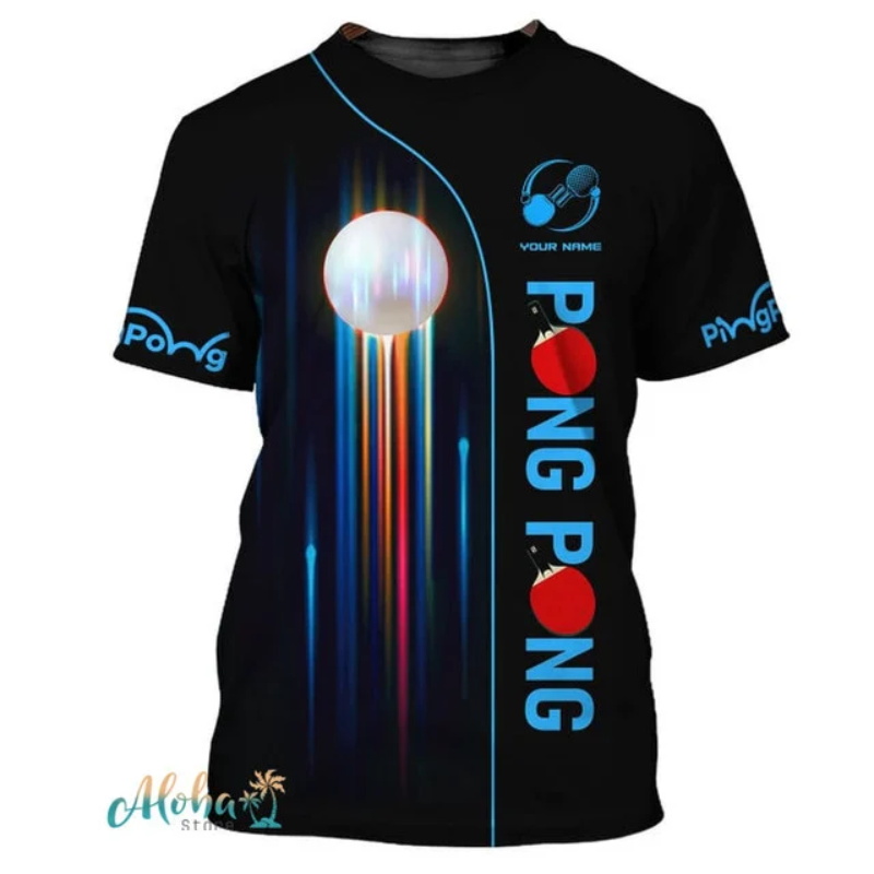 Full Print Ping Pong Tshirts F - огляд і ціна Table Tennis Shorts
